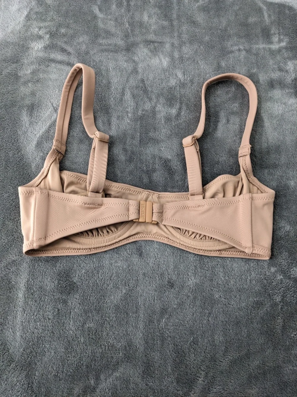NWT Skims Sculpting Swim Ruched Lined Bikini Top - Size XXSmall